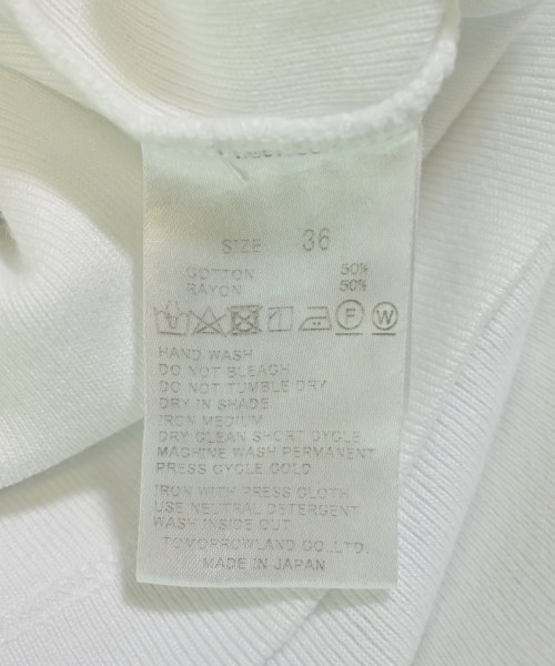 EDITION（エディション）Tシャツ・カットソー 白 サイズ:36(S位) レディース/2200721019062