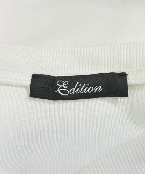 EDITION（エディション）Tシャツ・カットソー 白 サイズ:36(S位) レディース/2200721019079