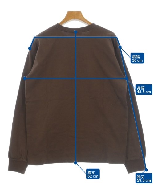 EDITION（エディション）Tシャツ・カットソー 茶 サイズ:34(XS位) レディース/2200712096133