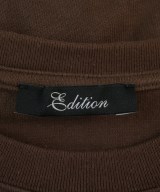EDITION（エディション）Tシャツ・カットソー 茶 サイズ:34(XS位) レディース/2200712096133