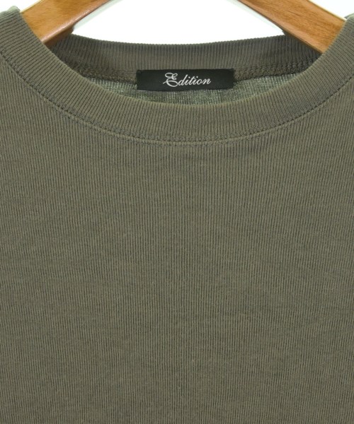 EDITION（エディション）Tシャツ・カットソー カーキ サイズ:F レディース/2200727208033
