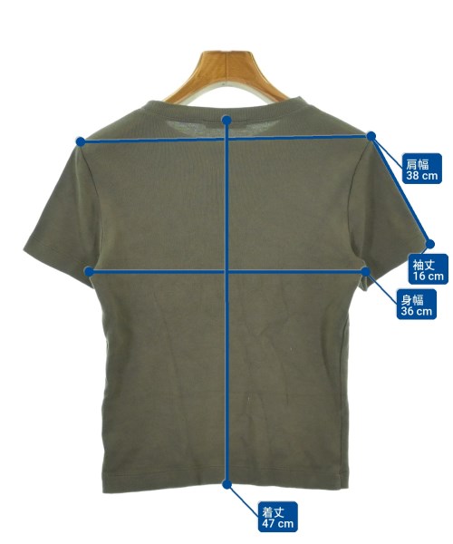 EDITION（エディション）Tシャツ・カットソー カーキ サイズ:F レディース/2200727208033
