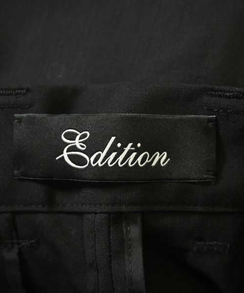 EDITION（エディション）ショートパンツ 黒 サイズ:36(S位) レディース/2200685639139