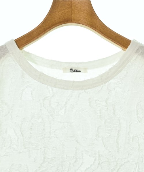 EDITION（エディション）Tシャツ・カットソー 白 サイズ:F レディース/2200687376070