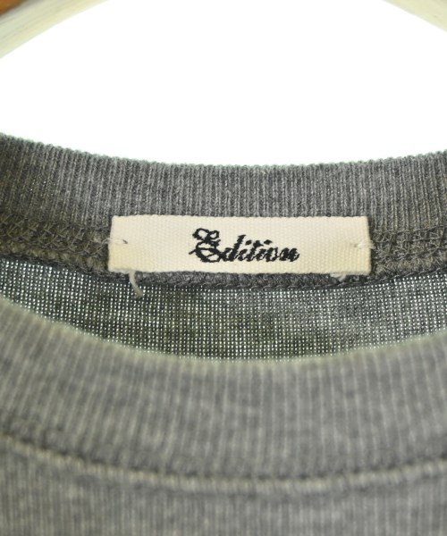 EDITION（エディション）Tシャツ・カットソー グレー サイズ:34(XS位) レディース/2200688178062