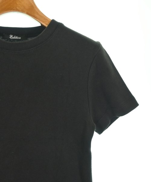 EDITION（エディション）Tシャツ・カットソー 黒 サイズ:36(S位) レディース/2200688178079