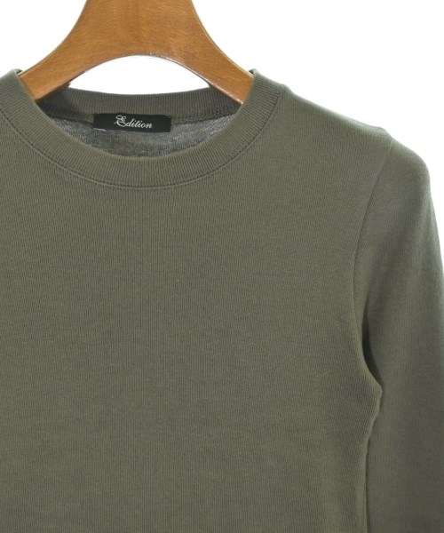 EDITION（エディション）Tシャツ・カットソー カーキ サイズ:34(XS位) レディース/2200690226034