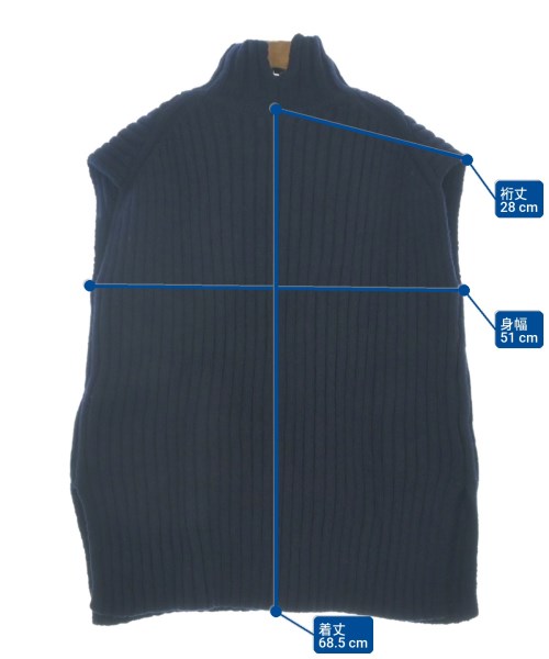 Pilgrim surf+Supply（ピルグリムサーフサプライ）ベスト 紺 サイズ:F レディース/2200629068018