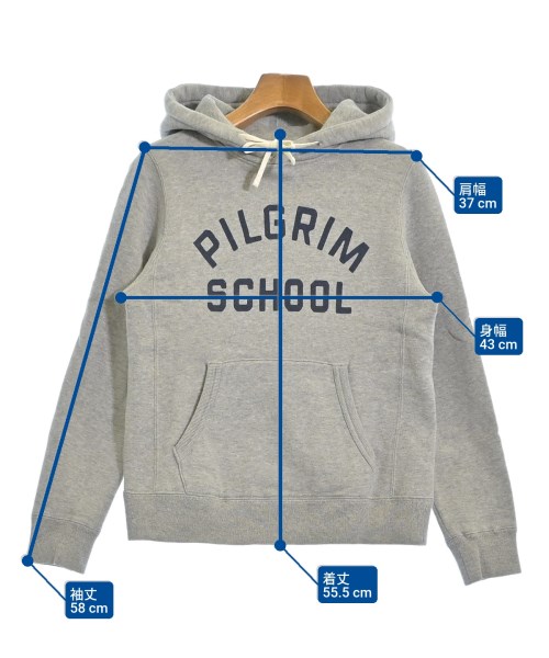 Pilgrim surf+Supply（ピルグリムサーフサプライ）パーカー グレー サイズ:P(XS位) レディース/2200631946106