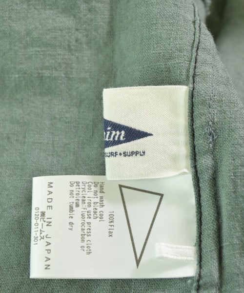 Pilgrim surf+Supply（ピルグリムサーフサプライ）ブラウス 緑 サイズ:1(S位) レディース/2200612806078