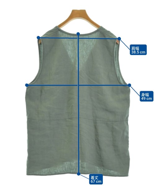 Pilgrim surf+Supply（ピルグリムサーフサプライ）ブラウス 緑 サイズ:1(S位) レディース/2200612806078