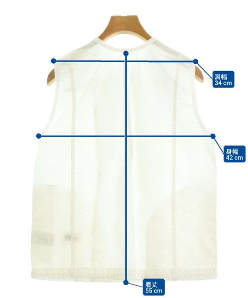 Pilgrim surf+Supply（ピルグリムサーフサプライ）ベスト 白 サイズ:OS レディース/2200612806085