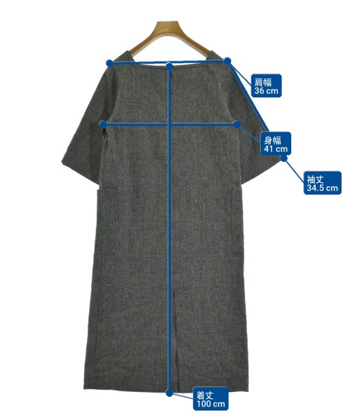 Pilgrim surf+Supply（ピルグリムサーフサプライ）ワンピース グレー サイズ:0(XS位) レディース/2200701471033