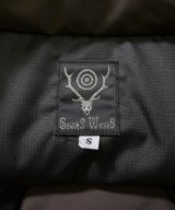 South2west8（サウストゥーウエストエイト）ダウンジャケット/ダウンベスト 茶 サイズ:S レディース/2200624918028