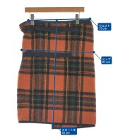 South2west8（サウストゥーウエストエイト）ひざ丈スカート オレンジ サイズ:M レディース/2200628611147