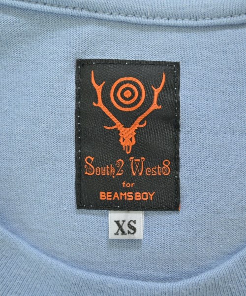 South2west8（サウストゥーウエストエイト）Tシャツ・カットソー 青 サイズ:XS レディース/2200693683032