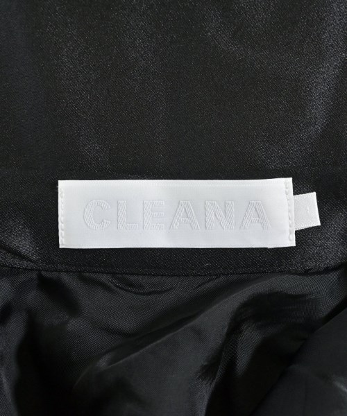 CLEANA（クリーナ）ミニスカート 黒 サイズ:1(S位) レディース/2200675510080