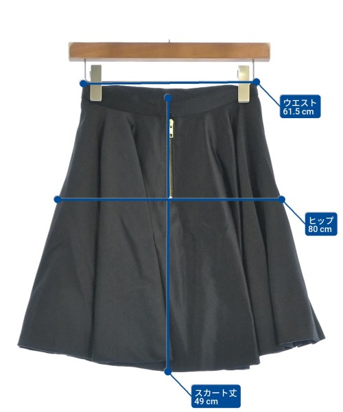 CLEANA（クリーナ）ミニスカート 黒 サイズ:1(S位) レディース/2200675510080