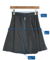 CLEANA（クリーナ）ミニスカート 黒 サイズ:1(S位) レディース/2200675510080