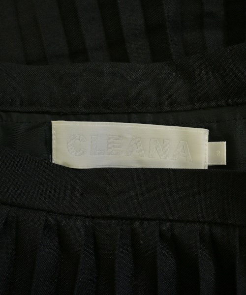CLEANA（クリーナ）ひざ丈スカート 黒 サイズ:2(M位) レディース/2200679146018