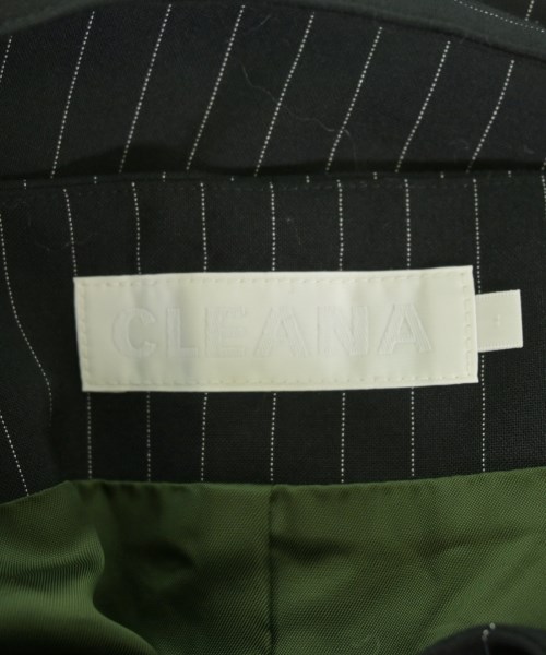 CLEANA（クリーナ）ベスト 黒 サイズ:1(S位) レディース/2200728407077