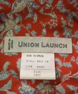 UNION LAUNCH（ユニオンランチ）カジュアルシャツ 赤 サイズ:F レディース/2200641290060