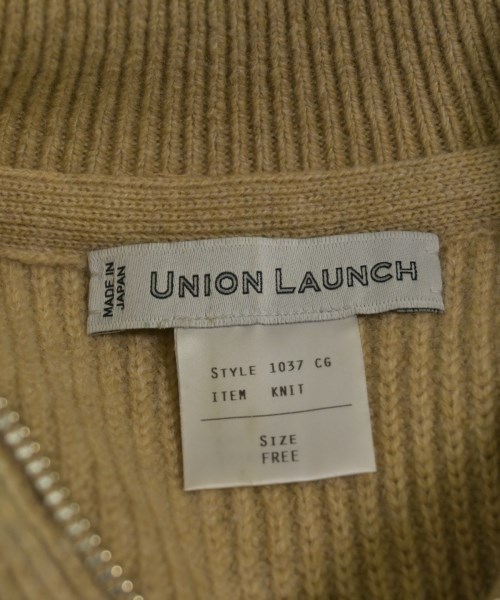 UNION LAUNCH（ユニオンランチ）ニット・セーター ベージュ サイズ:F レディース/2200642792129