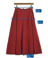 UNION LAUNCH（ユニオンランチ）ひざ丈スカート 赤 サイズ:XS レディース/2200629236073