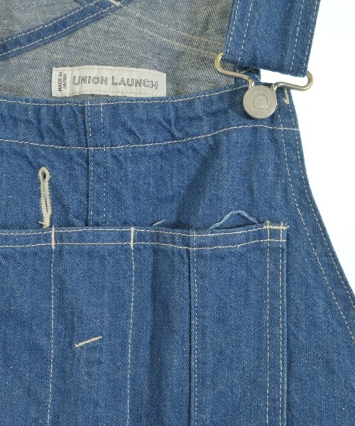 UNION LAUNCH（ユニオンランチ）オールインワン/サロペット 青 サイズ:F レディース/2200630644034