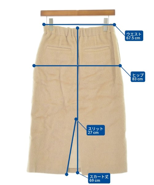 UNION LAUNCH（ユニオンランチ）ロング・マキシ丈スカート ベージュ サイズ:S レディース/2200631144632