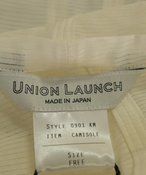 UNION LAUNCH（ユニオンランチ）カジュアルシャツ 白 サイズ:F レディース/2200631165125