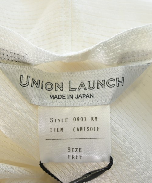 UNION LAUNCH（ユニオンランチ）カジュアルシャツ 白 サイズ:F レディース/2200631175841