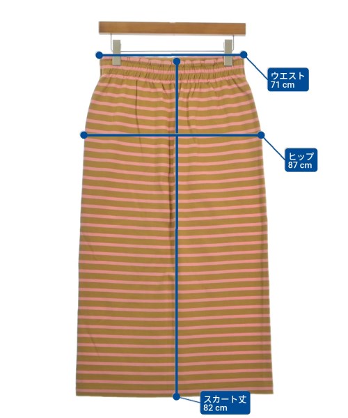 UNION LAUNCH（ユニオンランチ）ロング・マキシ丈スカート 茶 サイズ:-(M位) レディース/2200631184874