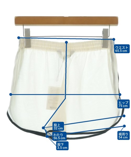 UNION LAUNCH（ユニオンランチ）ショートパンツ 白 サイズ:S レディース/2200631186816