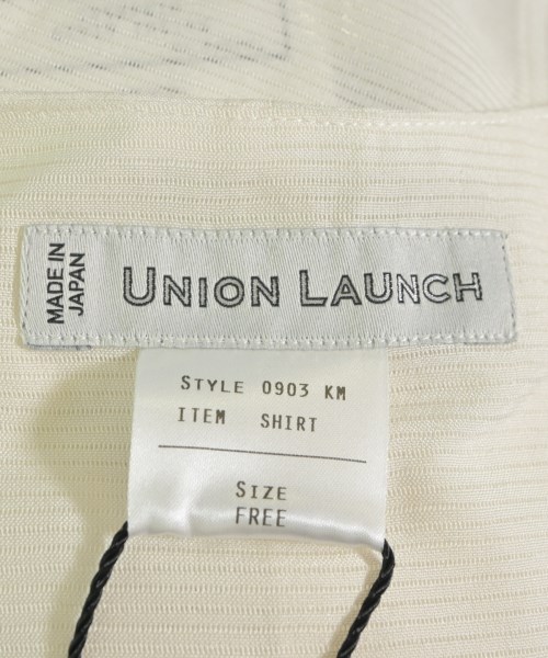 UNION LAUNCH（ユニオンランチ）カジュアルシャツ 白 サイズ:XS レディース/2200631189701