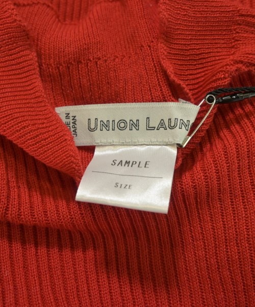 UNION LAUNCH（ユニオンランチ）ニット・セーター 赤 サイズ:S レディース/2200631194125