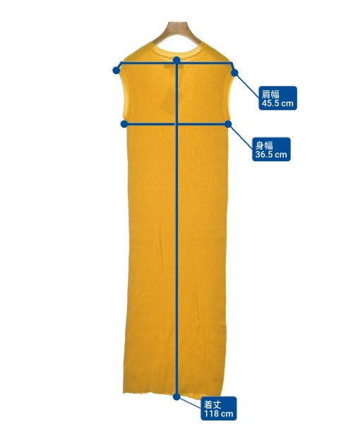 UNION LAUNCH（ユニオンランチ）ワンピース 黄 サイズ:S レディース/2200631198079