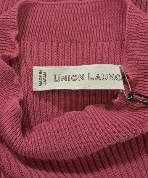 UNION LAUNCH（ユニオンランチ）ニット・セーター ピンク サイズ:S レディース/2200631224556