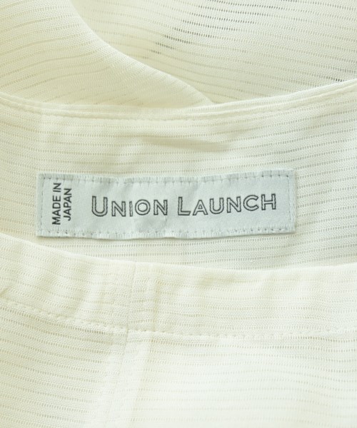 UNION LAUNCH（ユニオンランチ）カジュアルシャツ 白 サイズ:SF レディース/2200631226116