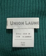 UNION LAUNCH（ユニオンランチ）ニット・セーター 緑 サイズ:F レディース/2200631231066