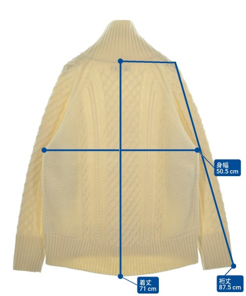 UNION LAUNCH（ユニオンランチ）ニット・セーター 白 サイズ:F レディース/2200617956143