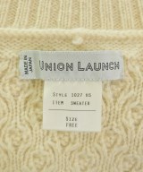 UNION LAUNCH（ユニオンランチ）ニット・セーター 白 サイズ:F レディース/2200617956143