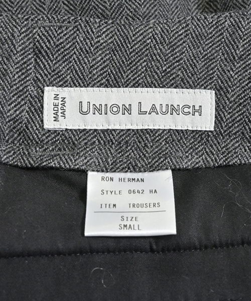 UNION LAUNCH（ユニオンランチ）スラックス グレー サイズ:S レディース/2200634385124