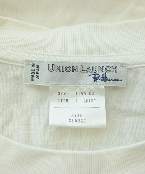 UNION LAUNCH（ユニオンランチ）Tシャツ・カットソー 白 サイズ:L メンズ/2200613583213