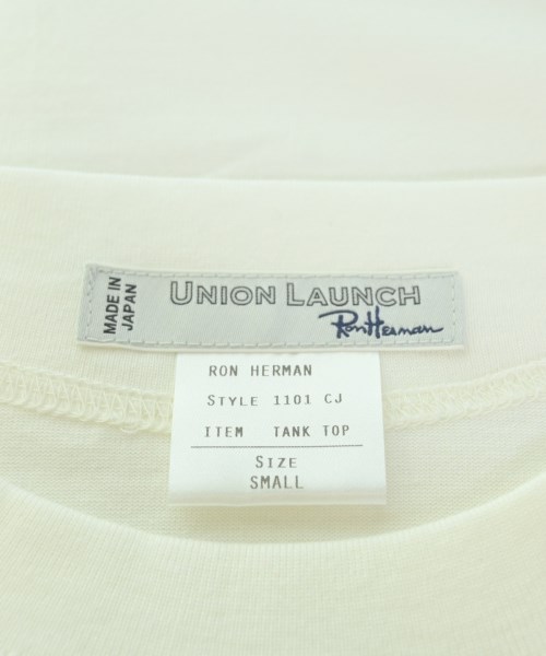 UNION LAUNCH（ユニオンランチ）ノースリーブ 白 サイズ:S レディース/2200619017286