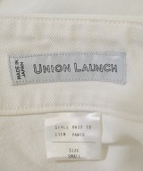 UNION LAUNCH（ユニオンランチ）デニムパンツ 白 サイズ:S メンズ/2200601390038