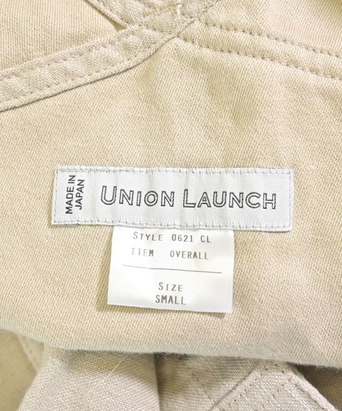 UNION LAUNCH（ユニオンランチ）オールインワン/サロペット ベージュ サイズ:S レディース/2200609672013