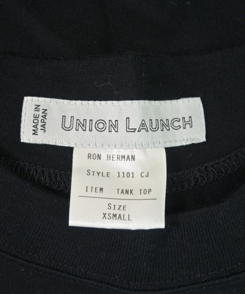 UNION LAUNCH（ユニオンランチ）ノースリーブ 黒 サイズ:XS レディース/2200674451186
