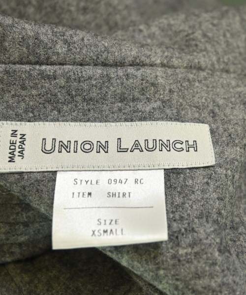 UNION LAUNCH（ユニオンランチ）カジュアルシャツ グレー サイズ:XS レディース/2200673221056