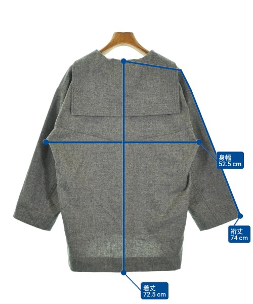 UNION LAUNCH（ユニオンランチ）カジュアルシャツ グレー サイズ:XS レディース/2200673221056